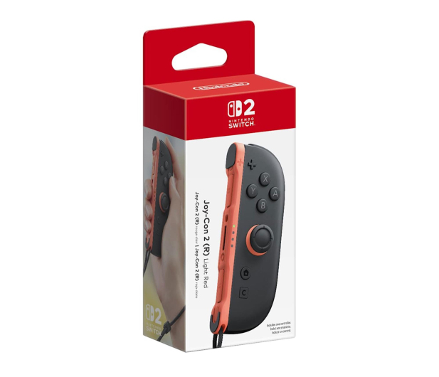 NINTENDO Joy-Con 2 (R) Light Red - 1330130 - zdjęcie 5